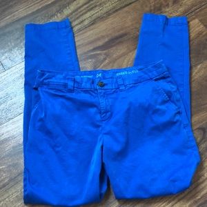 GAP Khaki Capris Blue